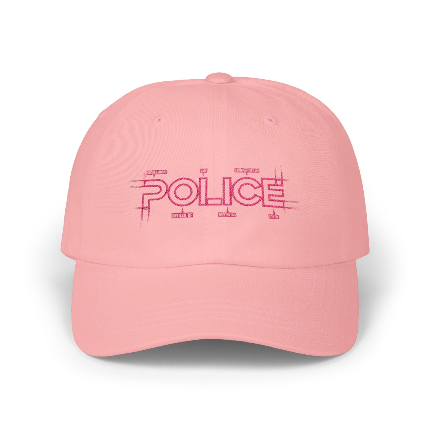 Stylish P.O.L.I.C.E. Dad Cap, Perfect for Law Enforcement Families, Gift for Police Officers, Casual Wear, Everyday Fashion